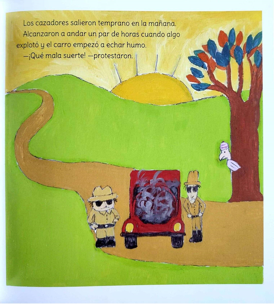 Libro El Flamenco Calvo Y Los Cazadores De Aves Amalia Low