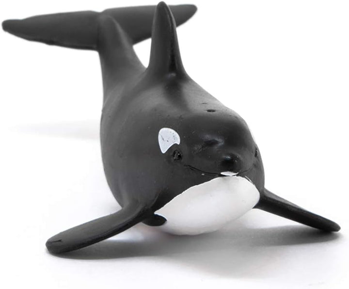 Figura Animales Cría Orca Pintado A Mano