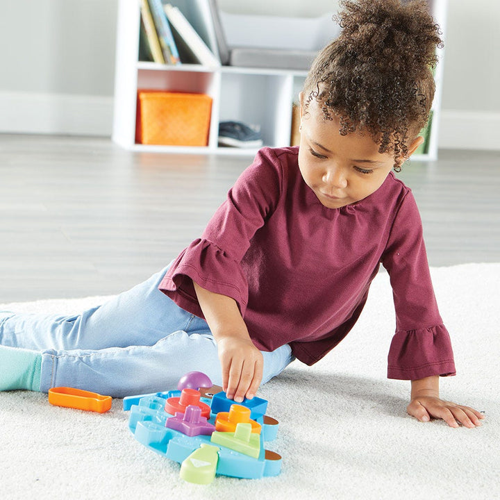 Juego Didáctico Erizo Motricidad Fina Formas Para Niños