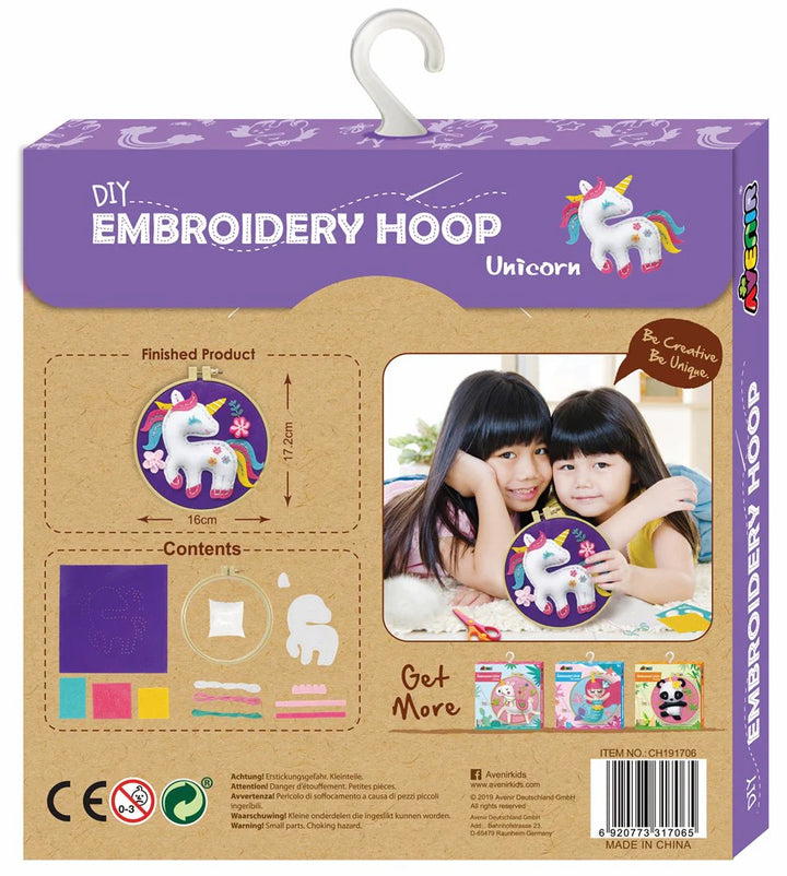 Set De Arte Y Manualidades Bordado Unicornio