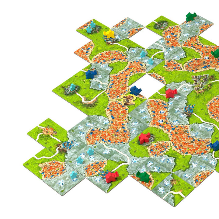 Juego De Mesa Niebla En Carcassonne Niños Adultos