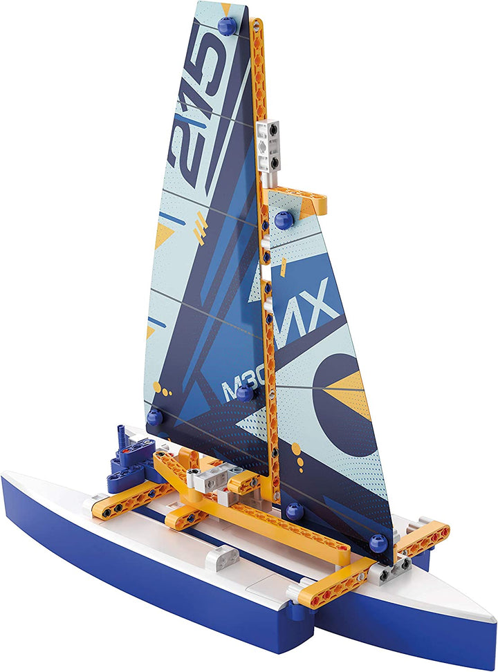 Juego Construcción Tipo Lego 10 Barcos STEM