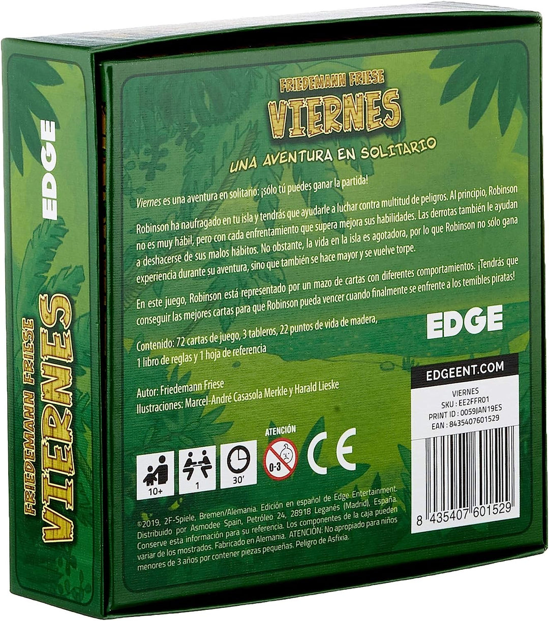 Juego De Mesa Viernes Solitario