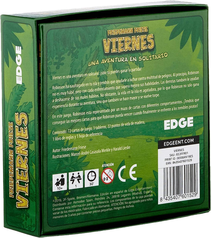 Juego De Mesa Viernes Solitario