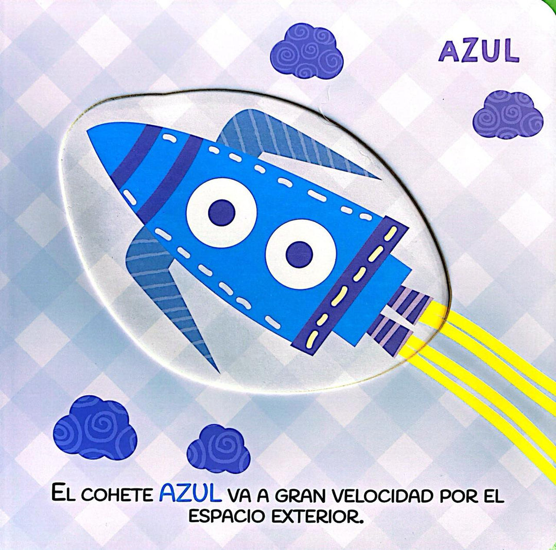Libro Con Relieves Los Colores para niños
