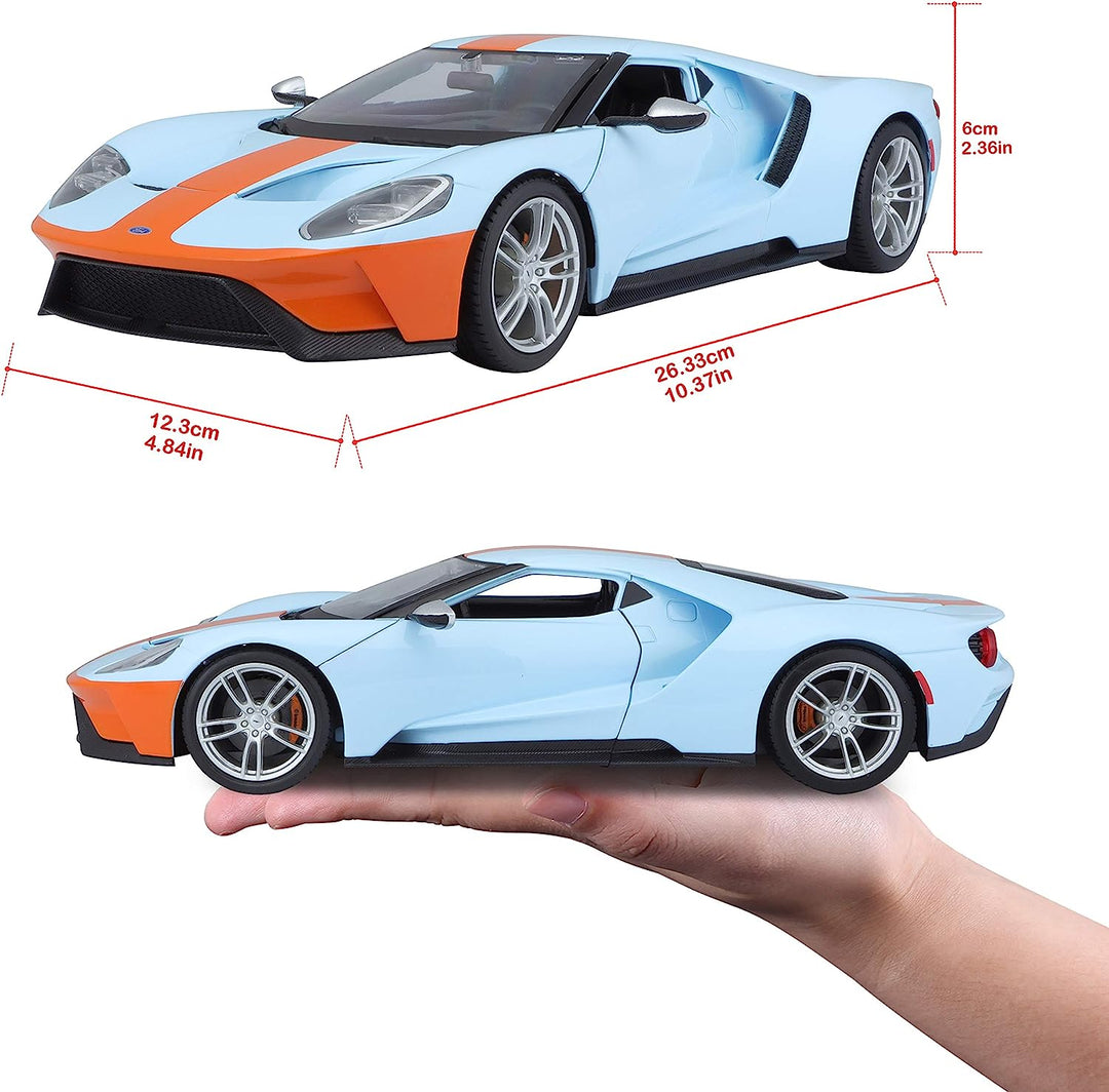 Carro De Colección Ford Gt 1:18 Edición Especial