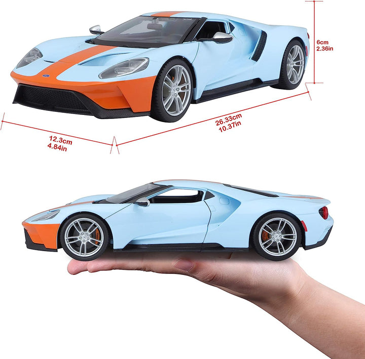 Carro De Colección Ford Gt 1:18 Edición Especial