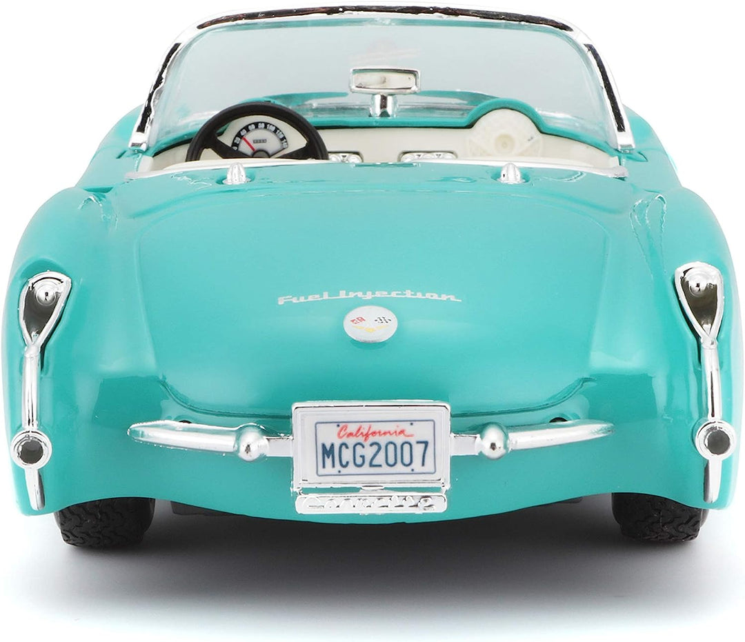 Carro Escala 1/24 Chevrolet Corvette 1957 Edición Especial