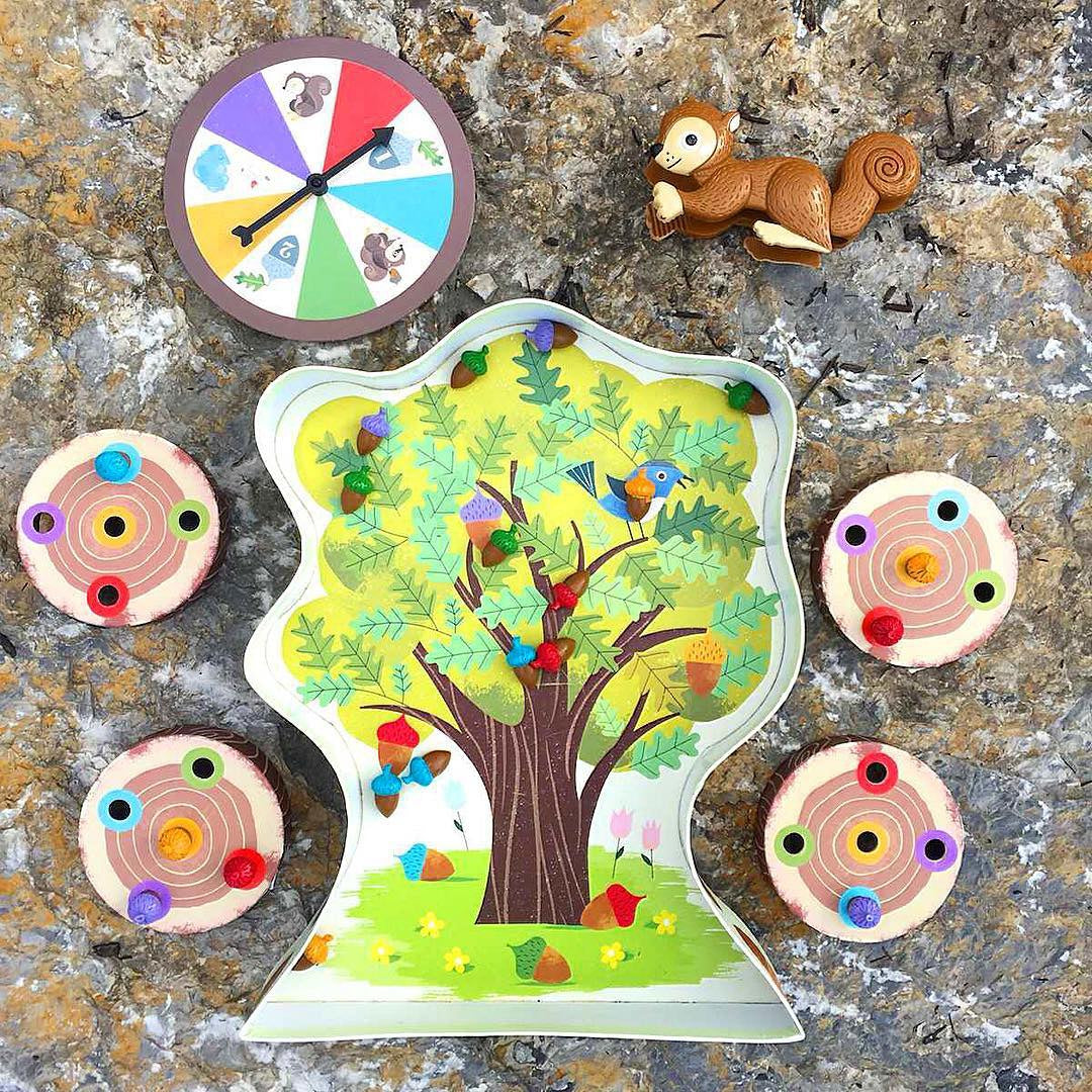 Juego De Mesa Ardilla Motricidad