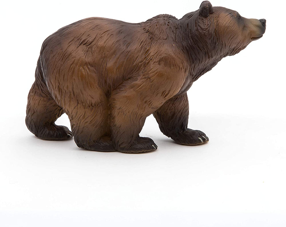 Figura Animales Oso Pirineo Pintado a Mano