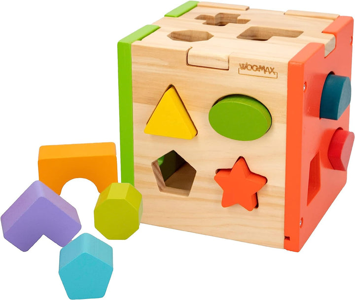 Cubo Montessori Figuras Encajar