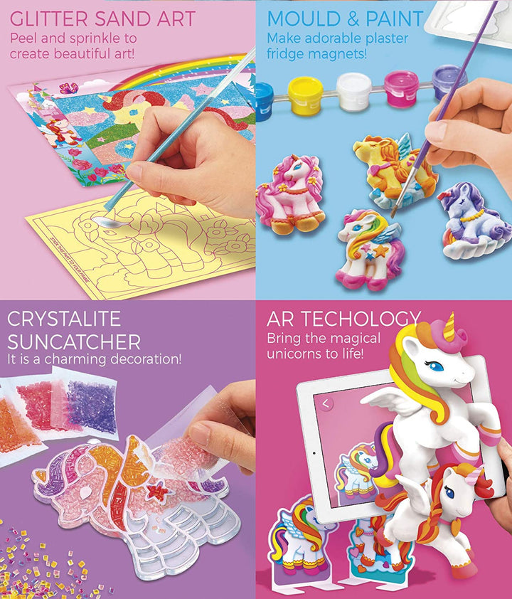 Set De Arte Pinta y Decora Tus Imanes Unicornio