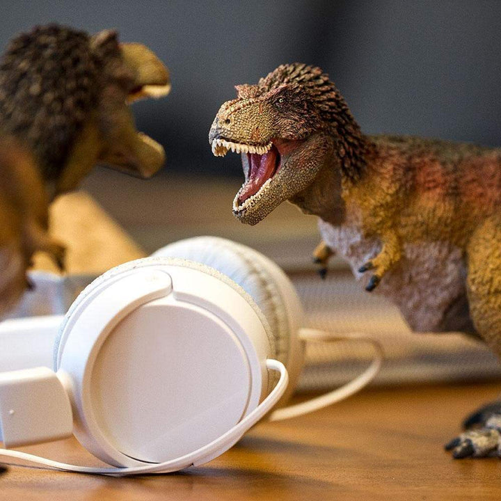 Figura Tiranosaurio Rex Pintado a Mano