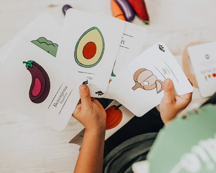 Flash Cards Kocodio Vegetales