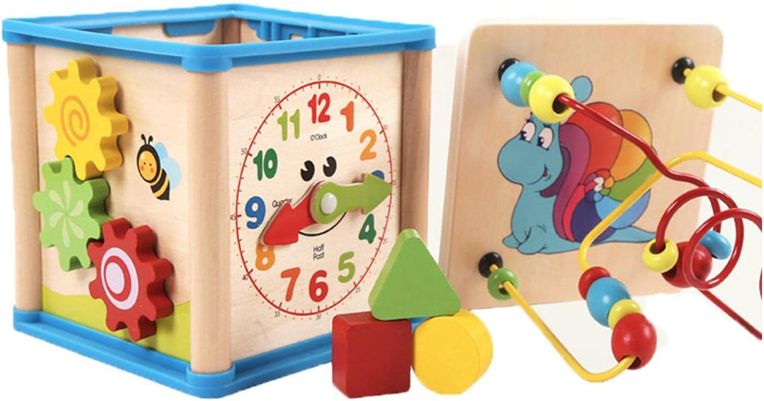 Cubo Didactico De Actividades Sensorial