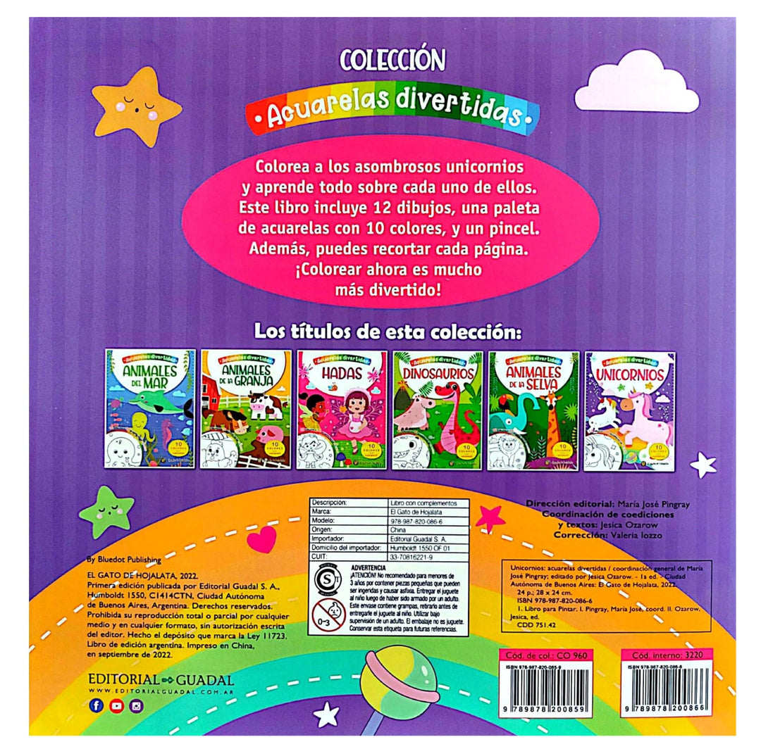 Libro De Manualidades Unicornios