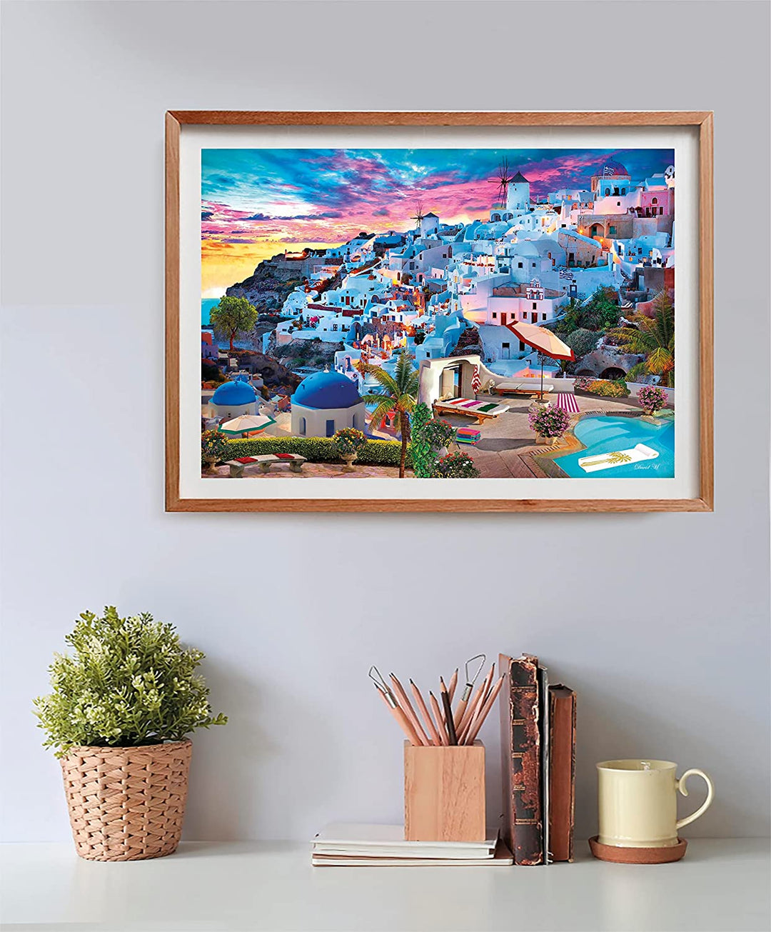 Rompecabezas 500 Piezas Santorini Grecia