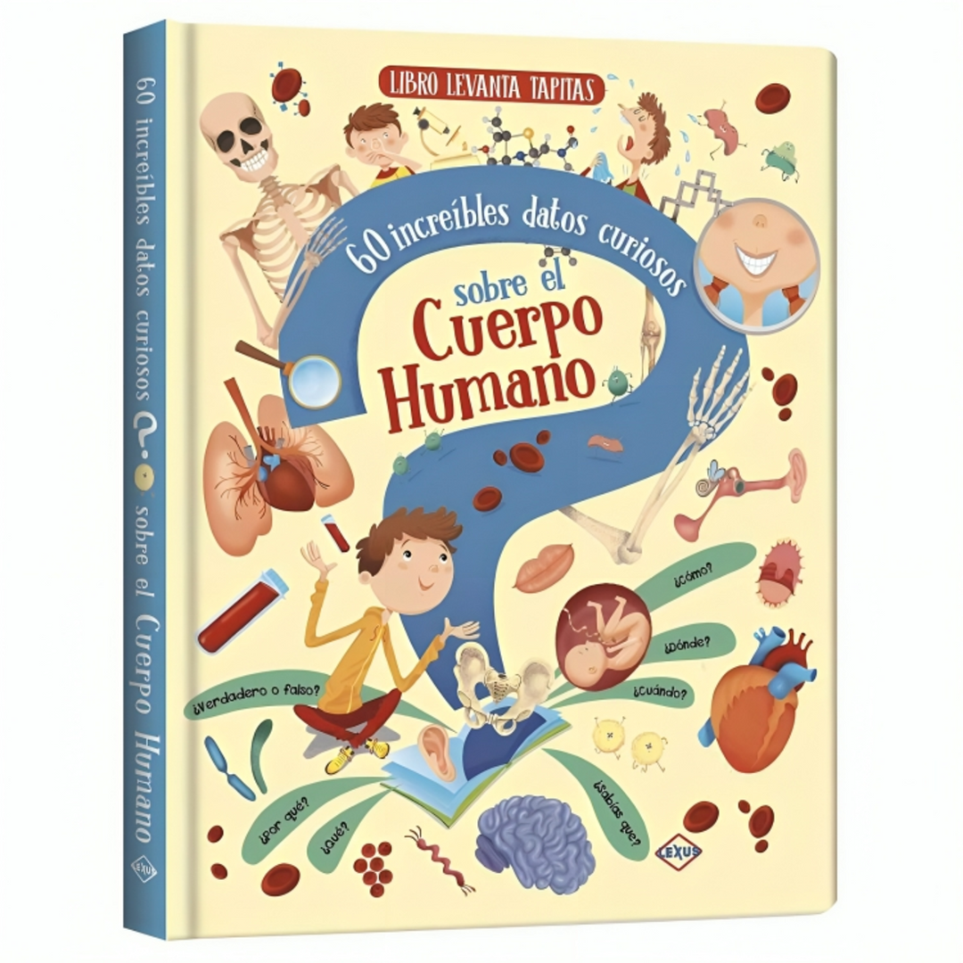 Libro El Cuerpo Humano Levanta Solapas
