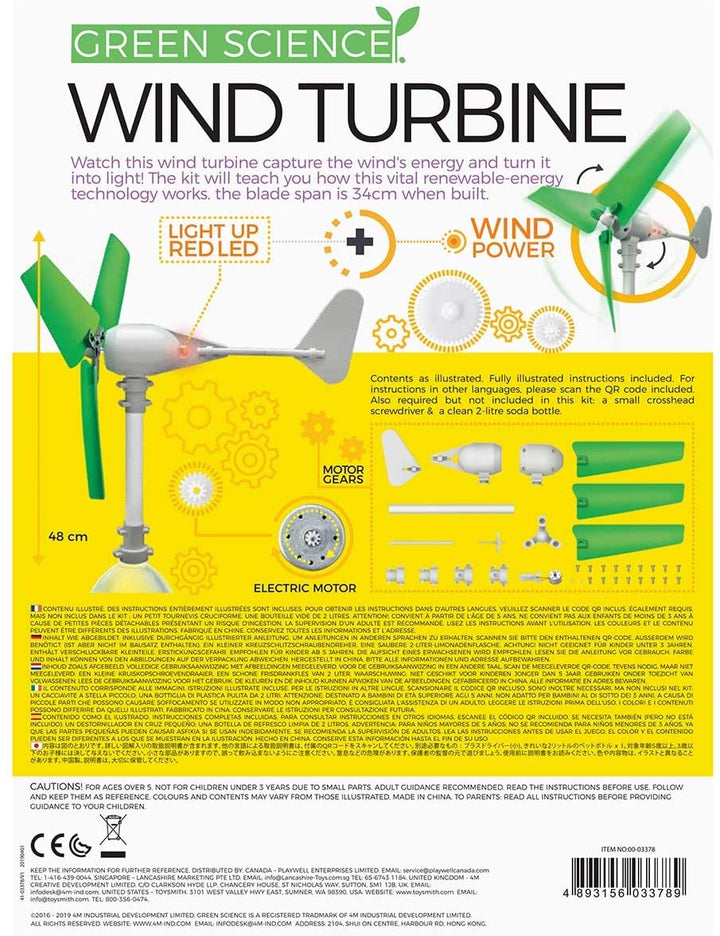 Set de Experimentos Turbina Eólica