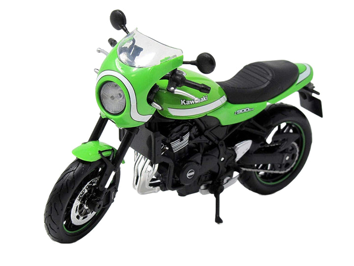 Moto Coleccionable Kawasaki Z900rs Verde Escala 1:12