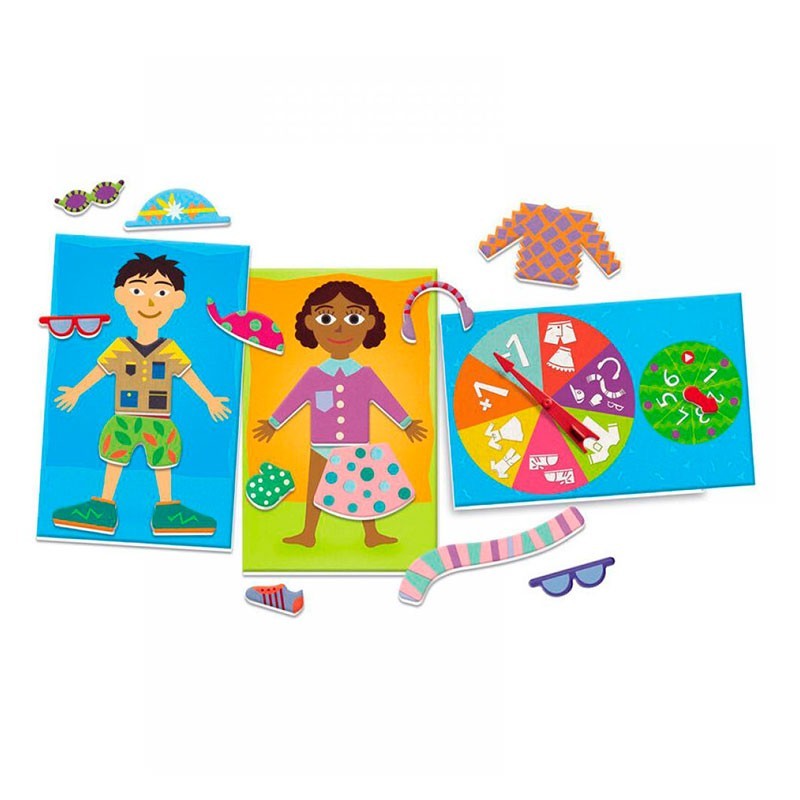 Juego Montessori Aprendo A Vestirme Para Niños