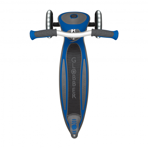 Patineta Globber Master Luces LED azul