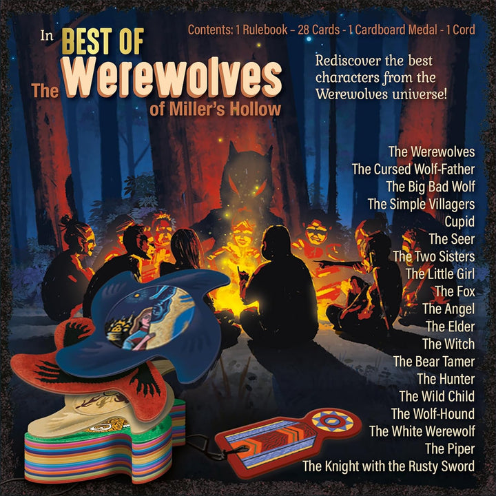 Juego De Mesa Hombres Lobo De Castro Negro Best Of