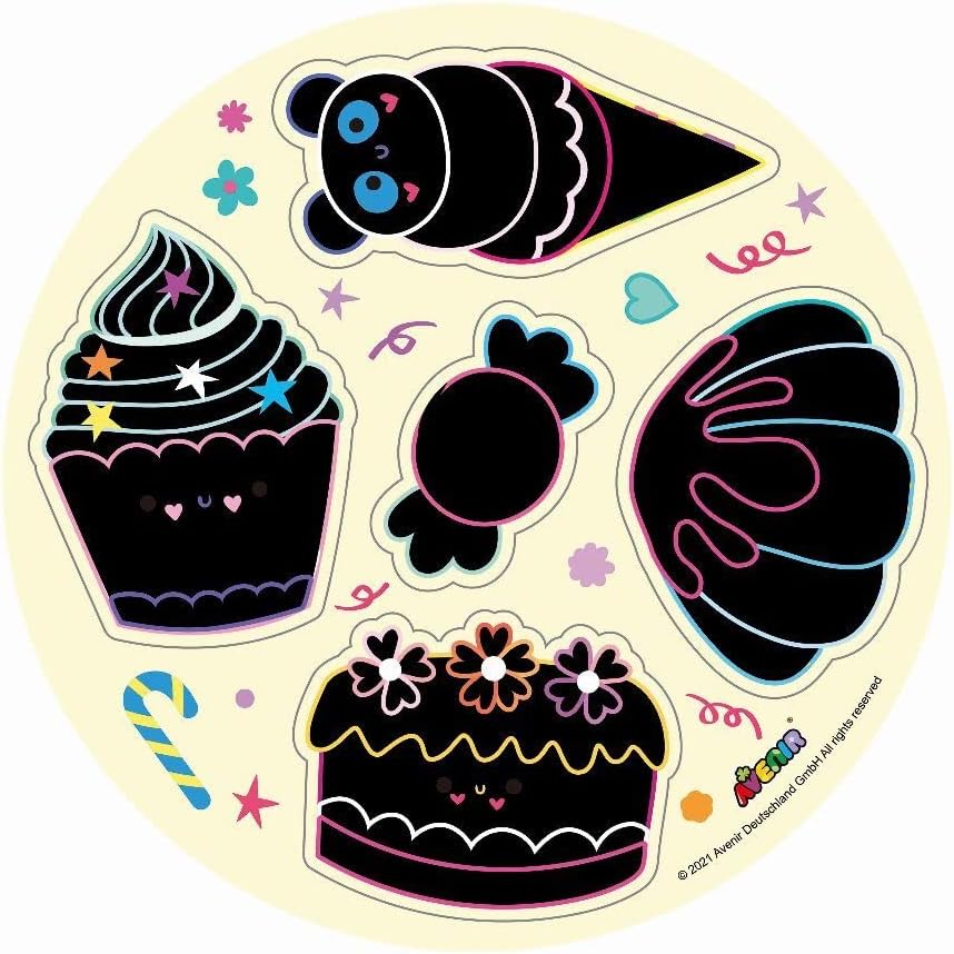 Juego De Pesca Y Set De Arte Para Raspar Dulces