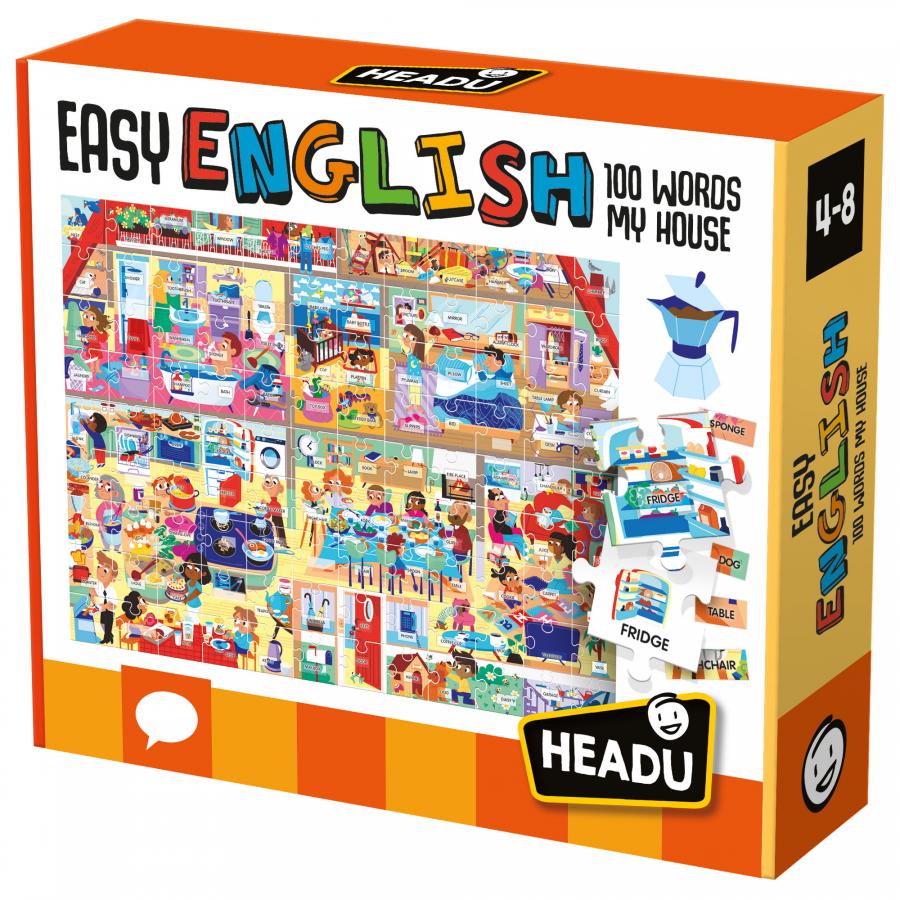 Juego Montessori Rompecabezas Aprende Ingles Mi Casa
