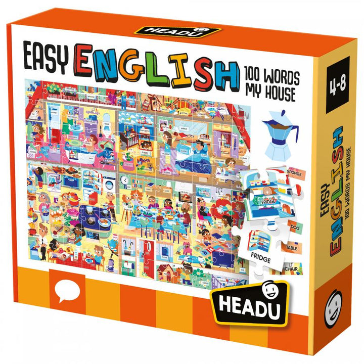 Juego Montessori Rompecabezas Aprende Ingles Mi Casa