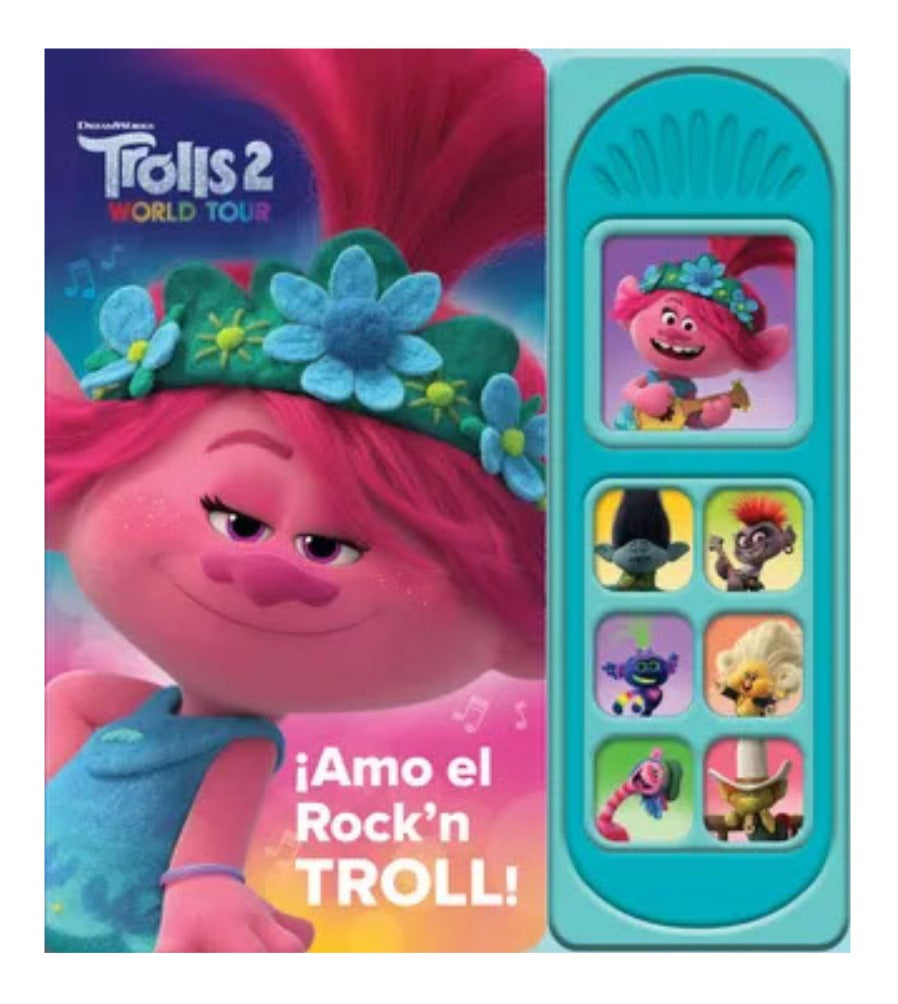 Libro Interactivo Troll 2 Amo El Rock&