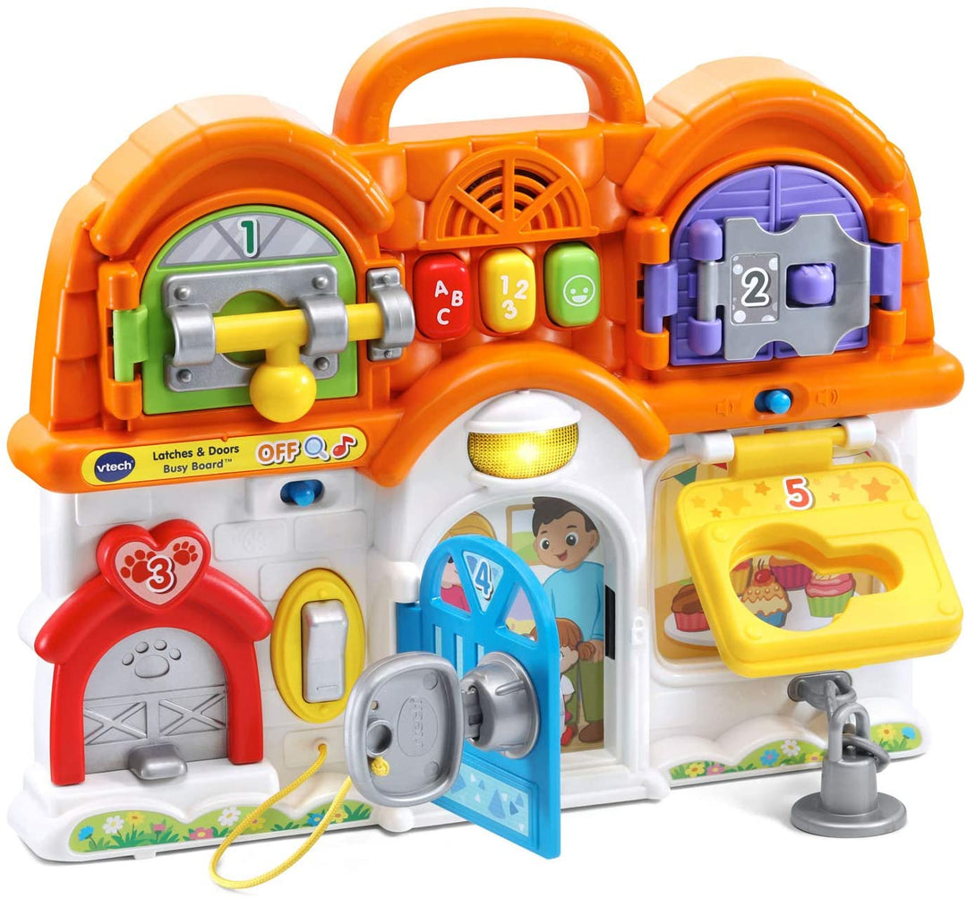 Juego Montessori Cerraduras y Puertas para niños