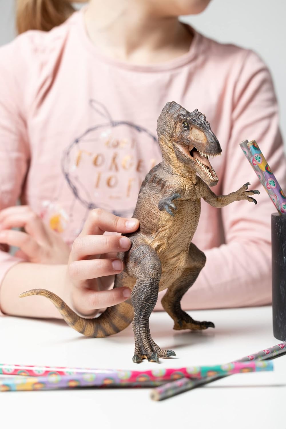 Figura Dinosaurios Giganotosauro Pintado A Mano