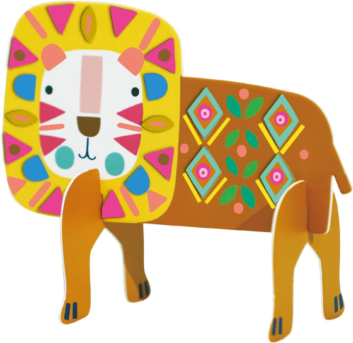 Set De Arte Y Manualidades Animales Con Stickers