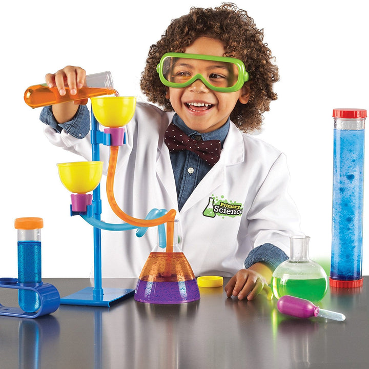 Juego Set de Experimentos Científicos y Microscopio Niños