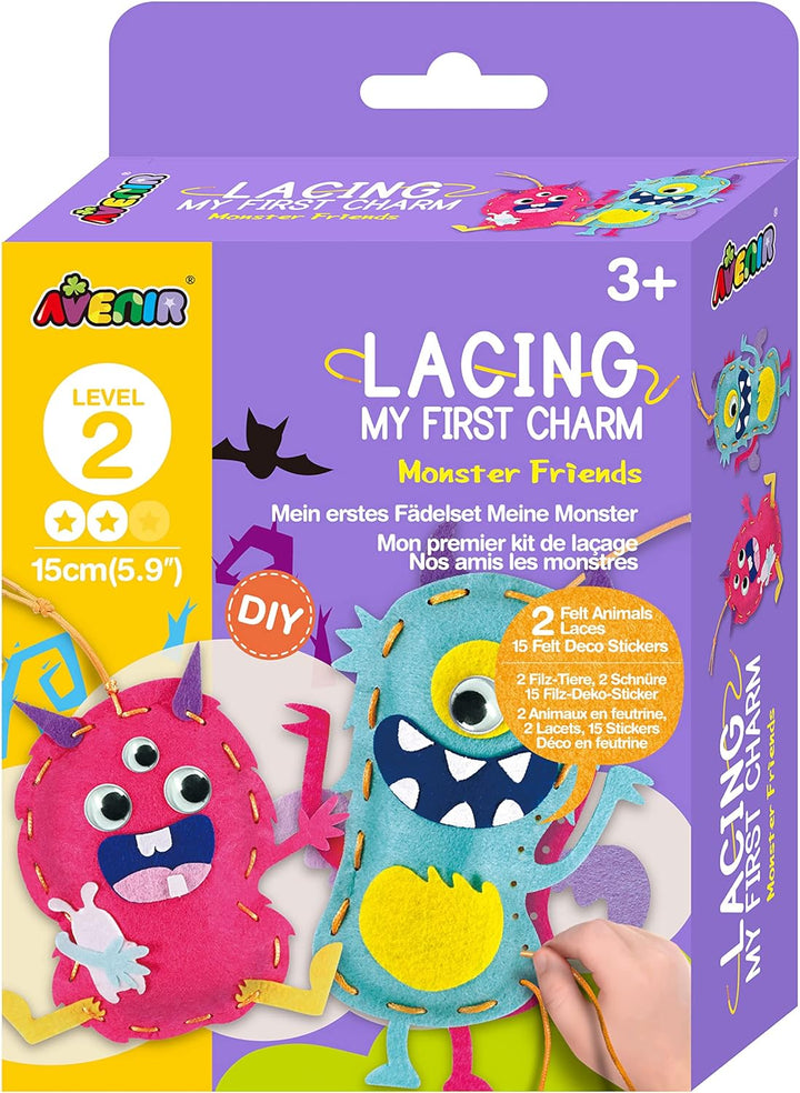 Set De Arte Y Manualidades Monster Tejidos Lv2