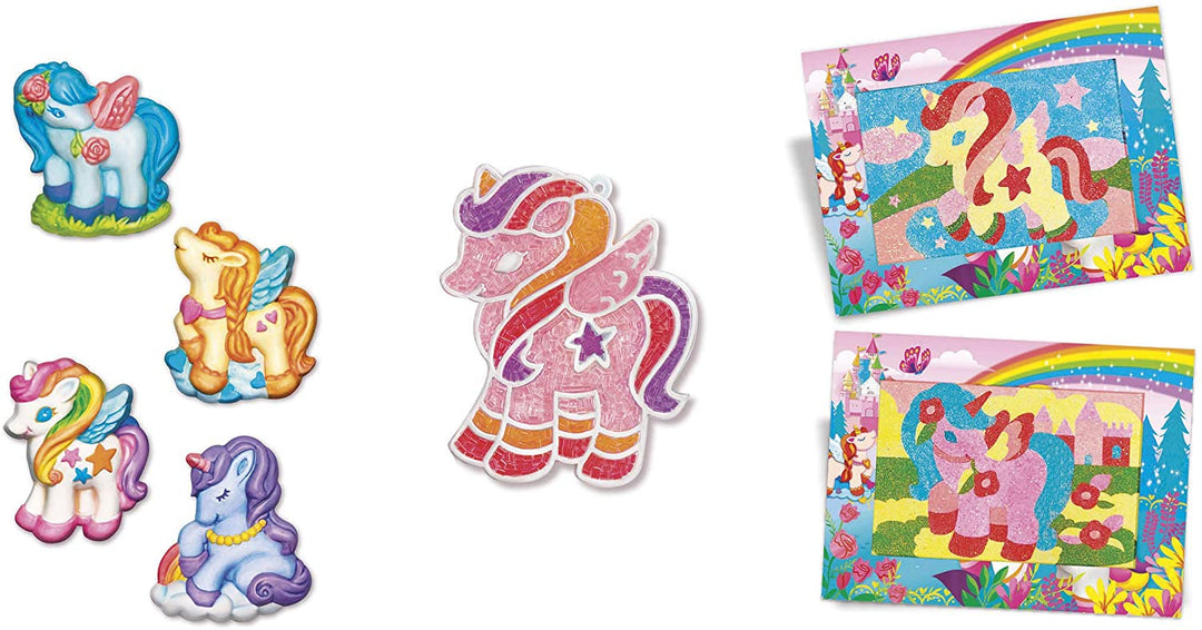 Set De Arte Pinta y Decora Tus Imanes Unicornio