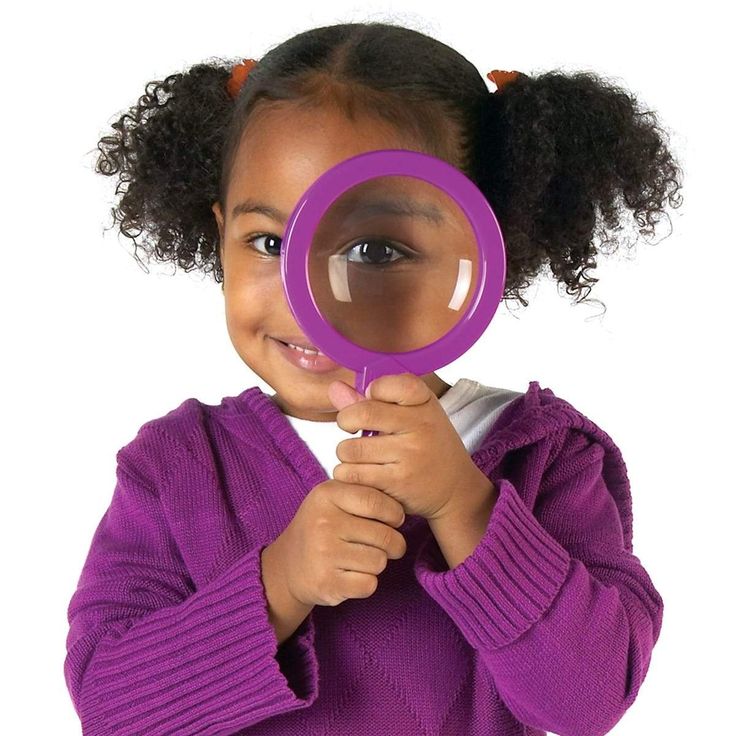 Juego Lupas Sensoriales naranja Para Niños Niñas