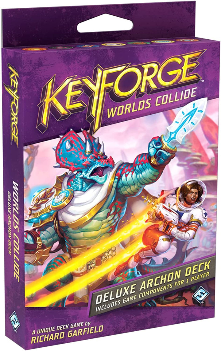 Juego De Mesa Keyforge Choque De Mundos