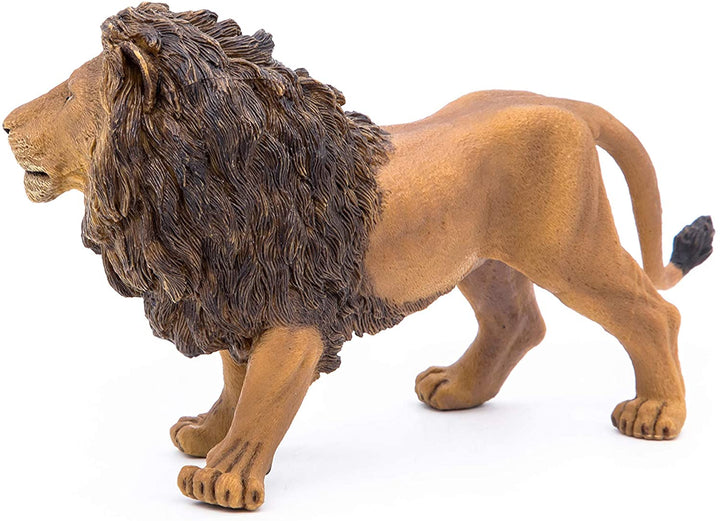 Figura Animales León Pintado a Mano