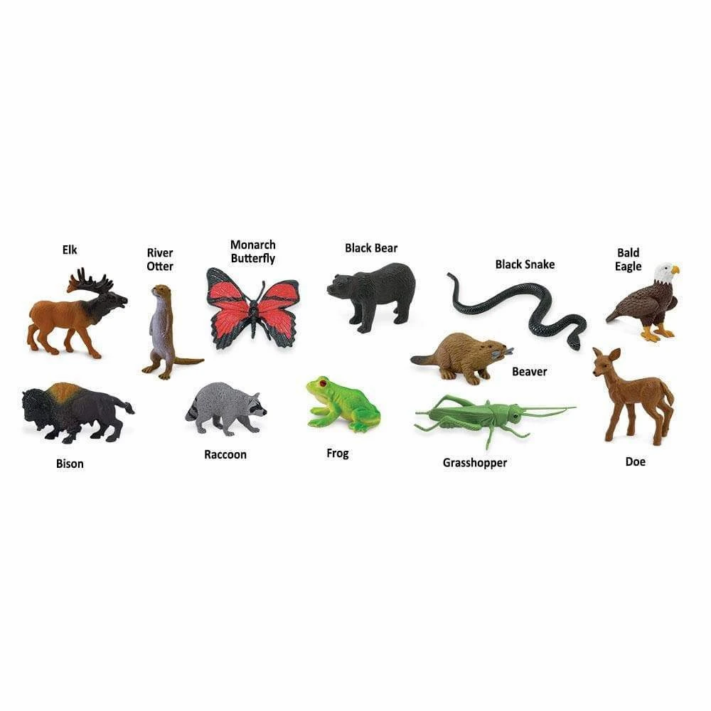 Set de animales del bosque