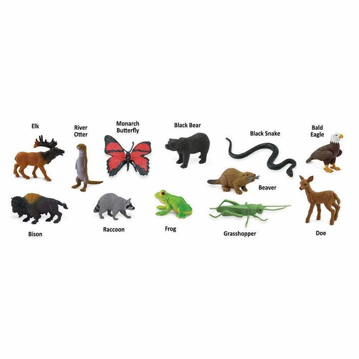Set de animales del bosque