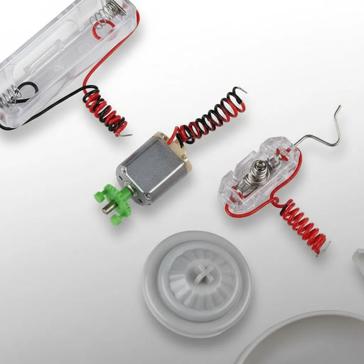 Experimento STEM Trompo Eléctrico para Niños