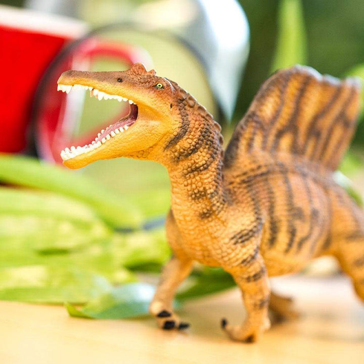 Figura Dinosaurio Espinosaurio Pintado a Mano