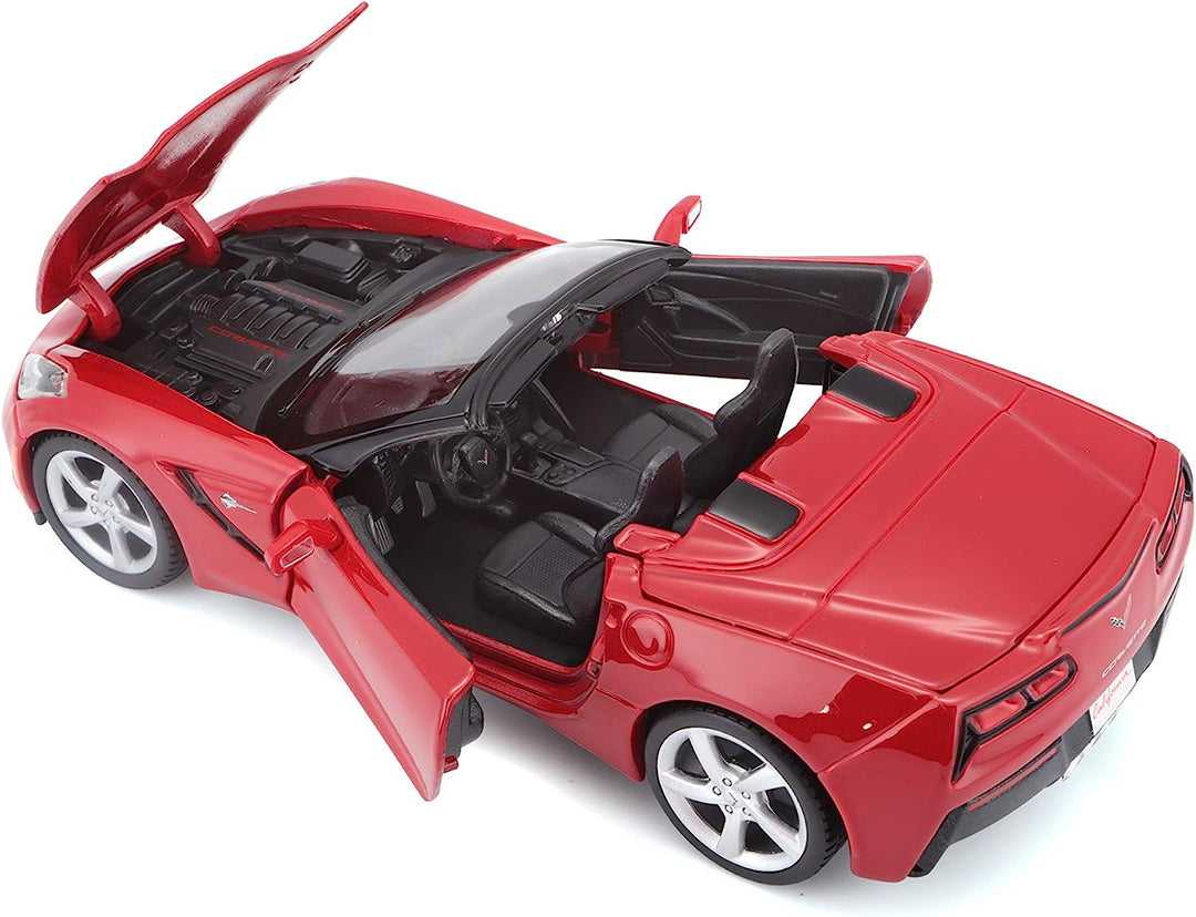 Carro Coleccionable Chevrolet Corvette Stingray Escala 1/24