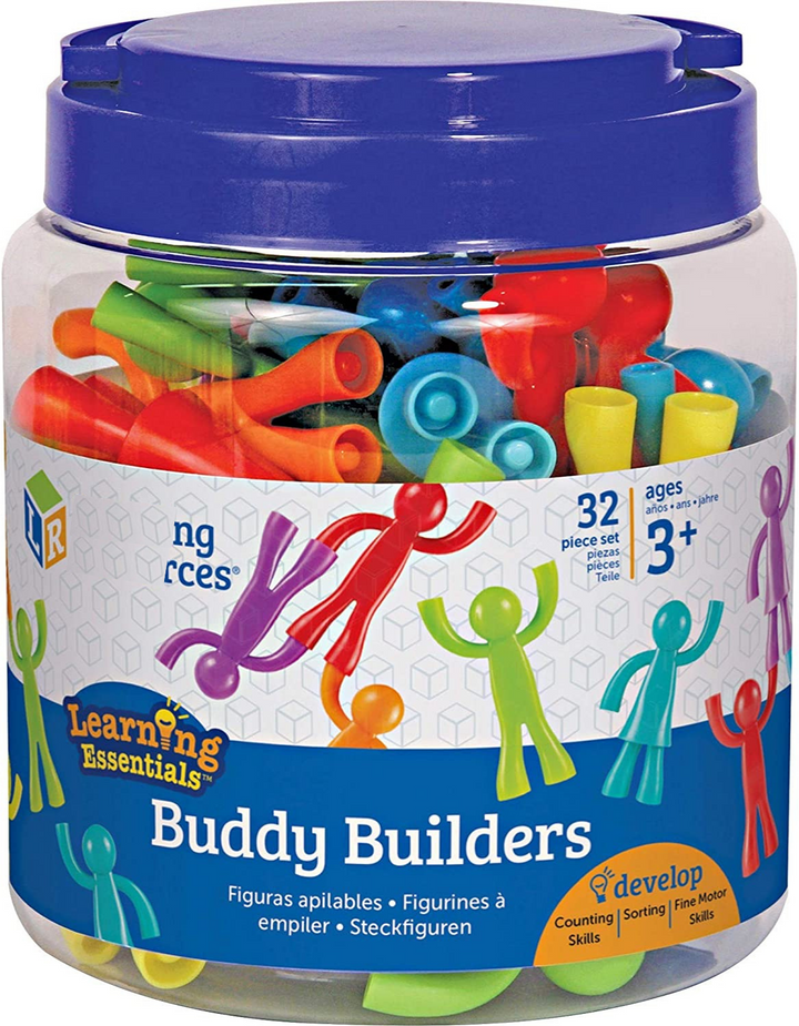 Juego Figuras Apilables Motricidad 32 Piezas Para Niños