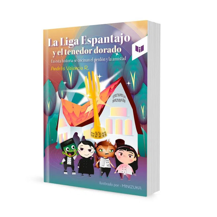 Libro Liga Espantajo Y Tenedor Dorado