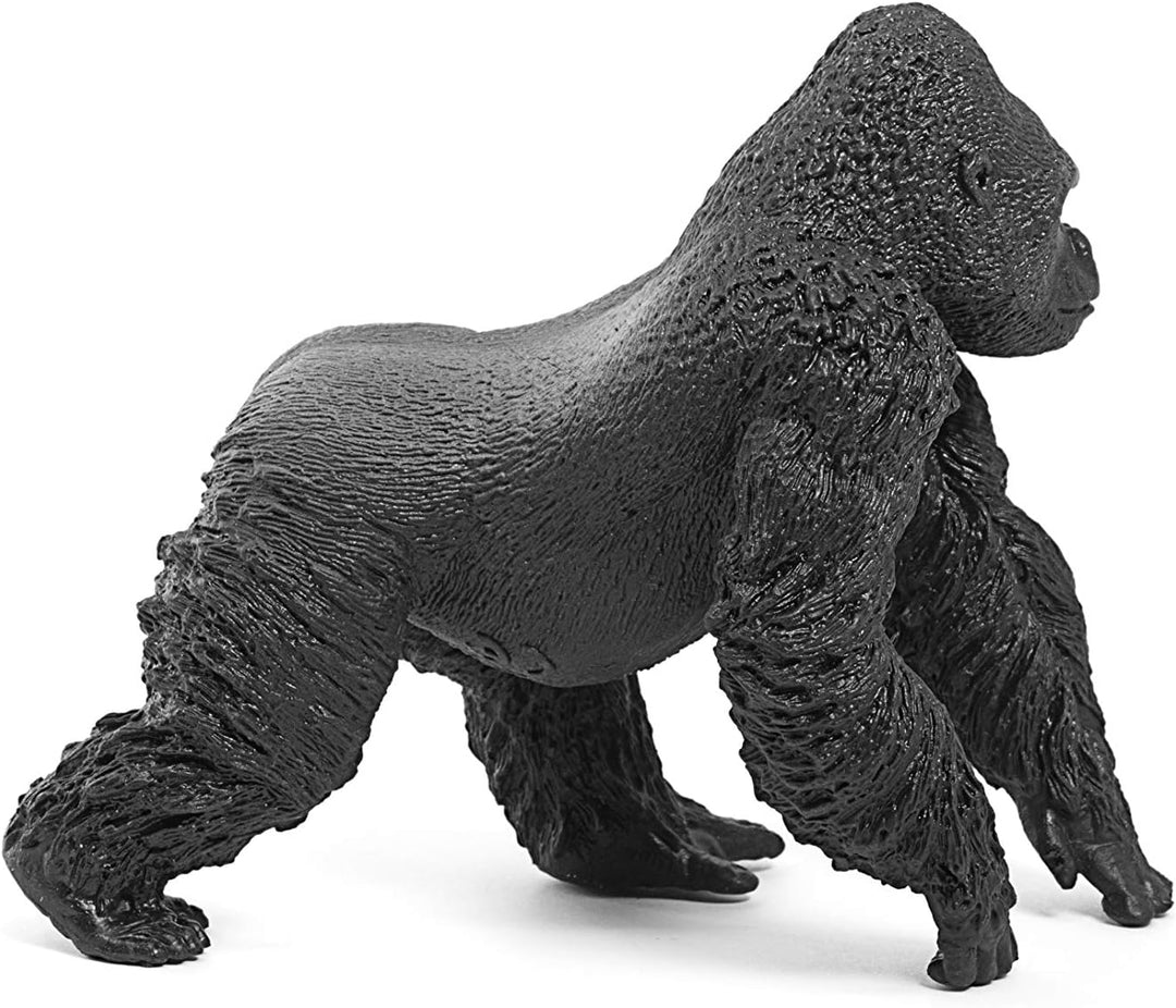 Figura Animales Gorila Macho Pintado A Mano