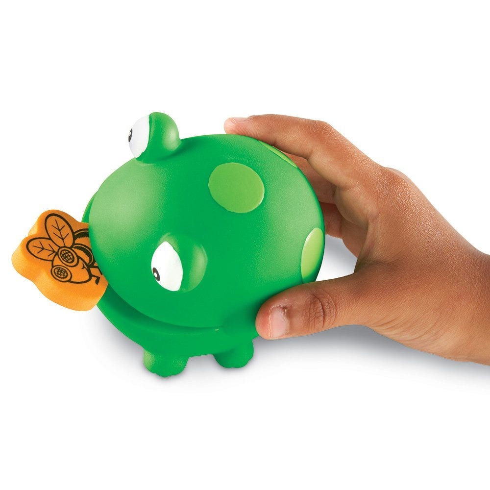 Juego didáctico Alimenta Las Ranitas para niños niñaas