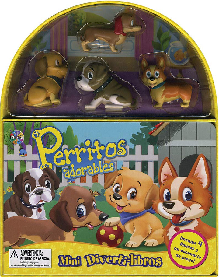 Libro y Juego 2 En 1 Animales Perritos
